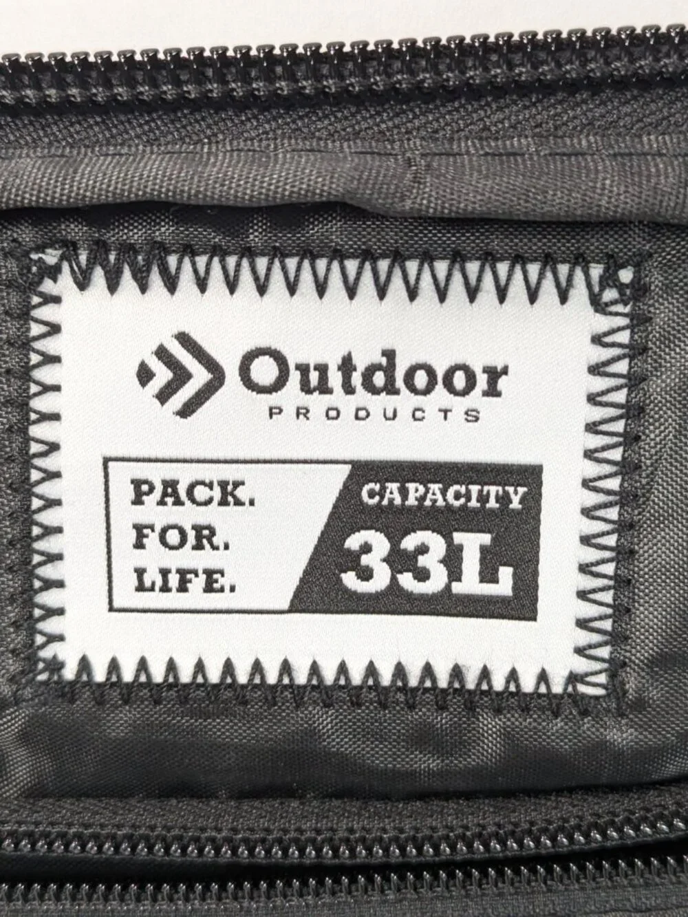 Outdoor Products 33L Travel Backpack Black Convertible Carry-On Bag Lightweight